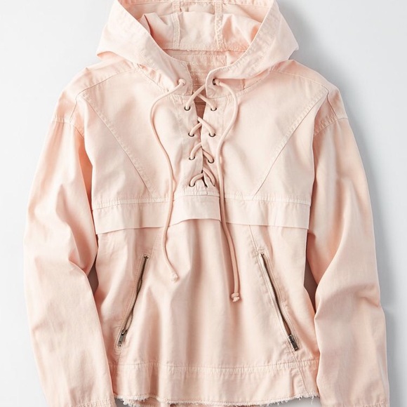 American eagle outfitters lace up Jacket - Picture 1 of 3